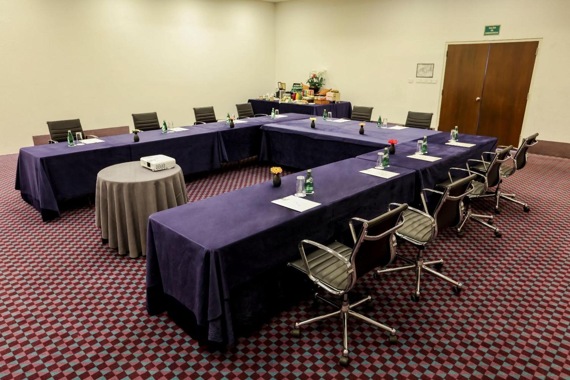 卡米诺睿尔韦拉克鲁斯酒店 外观 照片 A meeting room at the hotel